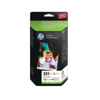 Value Pack de papel fotogrfico HP 351XL de 140 hojas/10 x 15 cm (Q8848EE#301)